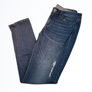 White House Black Market Dark Blue Skinny Jeans